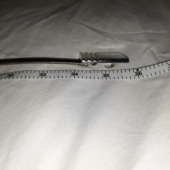 Vintage Silver‎ Serpentine Disco Belt Stretchy 35\